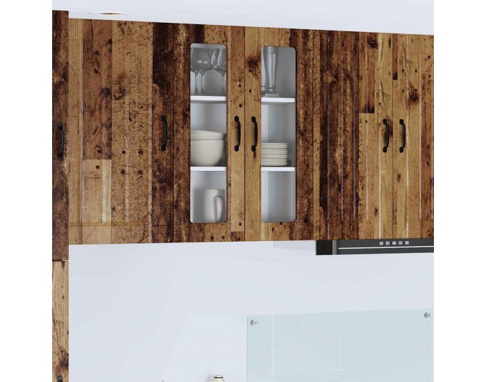 Sonata H Горен кухненски шкаф с рафт Старо дърво 60 x 31 x 80 см