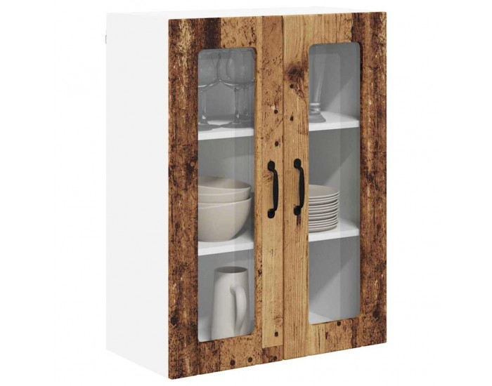 Sonata H Горен кухненски шкаф с рафт Старо дърво 60 x 31 x 80 см
