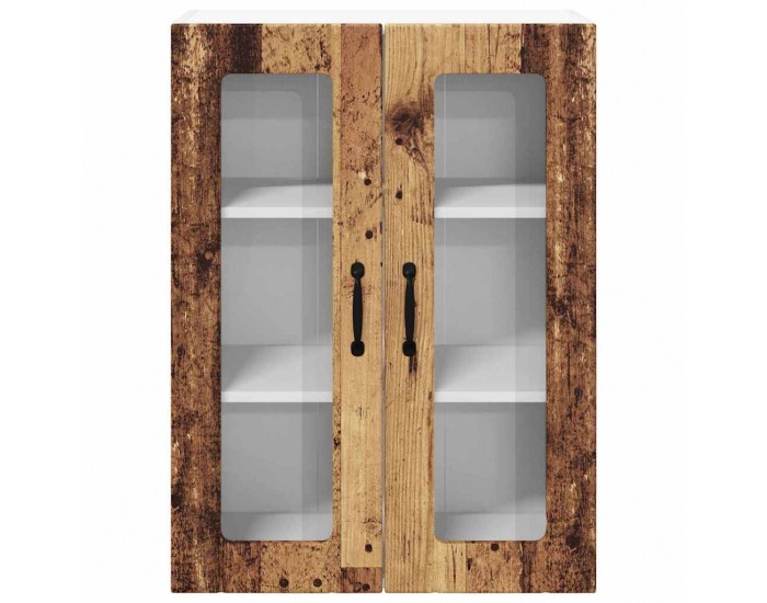 Sonata H Горен кухненски шкаф с рафт Старо дърво 60 x 31 x 80 см