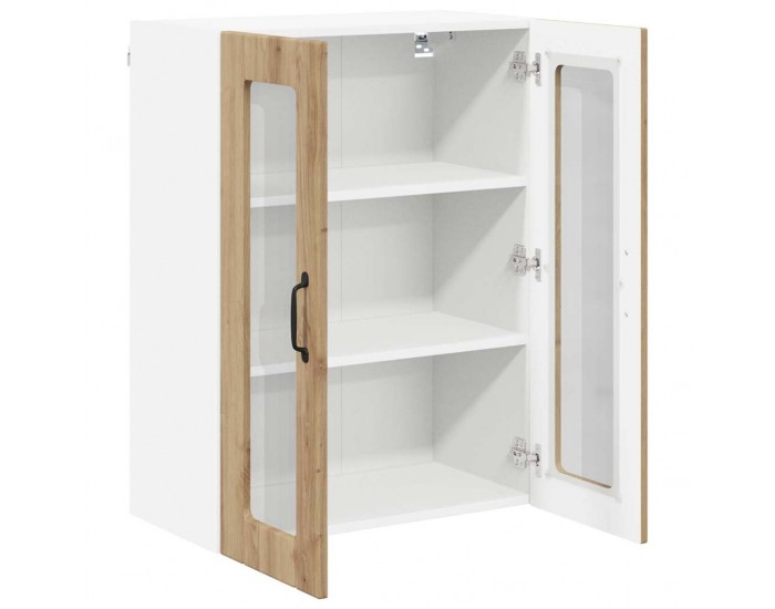 Sonata H Горен кухненски шкаф с рафт Дъб 60 x 31 x 80 см Инженерно дърво