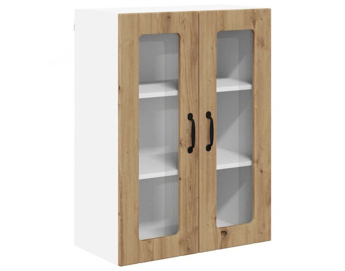 Sonata H Горен кухненски шкаф с рафт Дъб 60 x 31 x 80 см Инженерно дърво