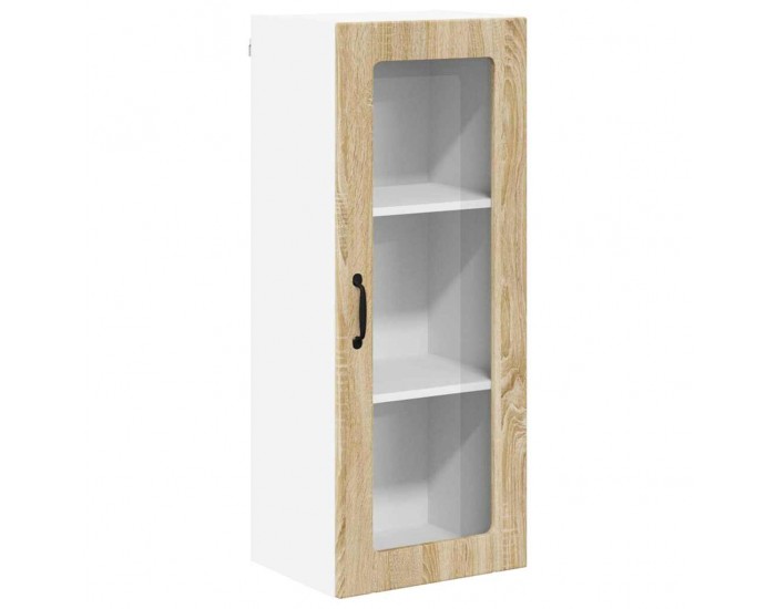 Sonata H Горен кухненски шкаф с рафт Сонома дъб 40 x 31 x 100 см