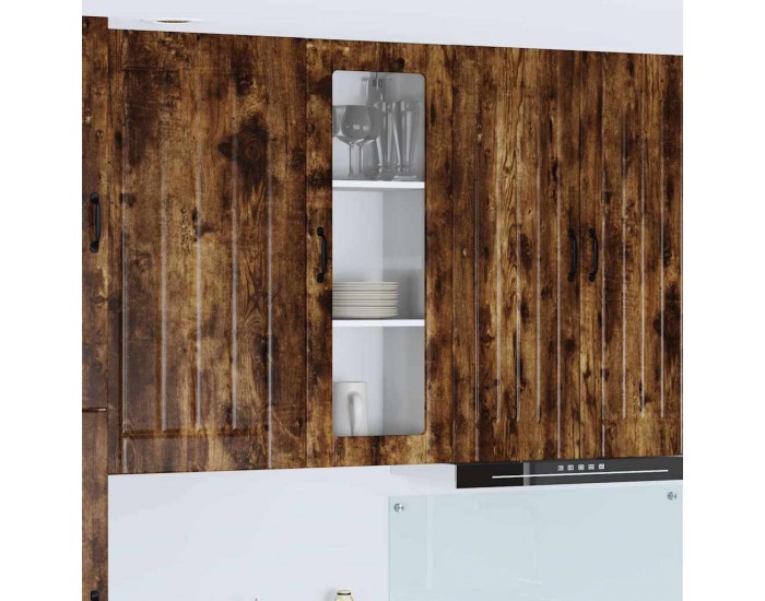 Sonata H Горен кухненски шкаф Димян дъб 40 x 31 x 100 см Инженерно дърво