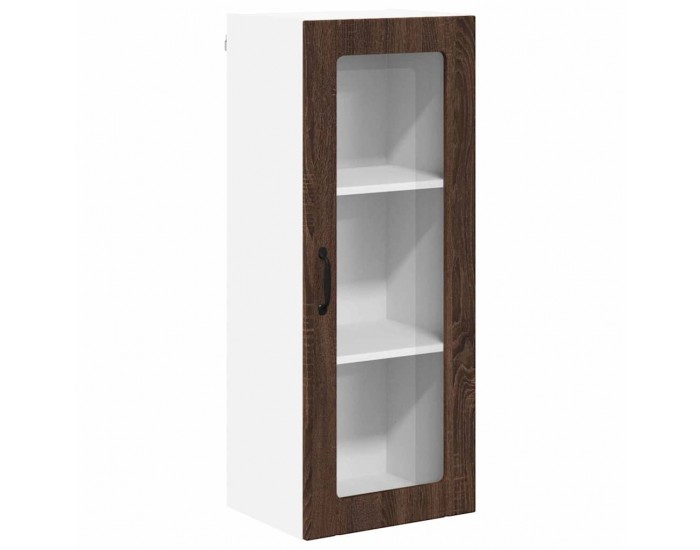 Sonata H Горен кухненски шкаф Кафяв дъб 40 x 31 x 100 см Инженерно дърво