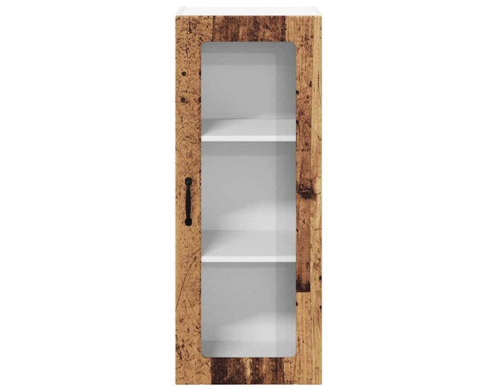 Sonata H Горен кухненски шкаф с рафт Старо дърво 40 x 31 x 100 см