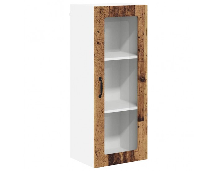 Sonata H Горен кухненски шкаф с рафт Старо дърво 40 x 31 x 100 см