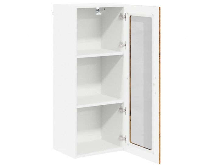 Sonata H Горен кухненски шкаф с рафт Старо дърво 40 x 31 x 100 см