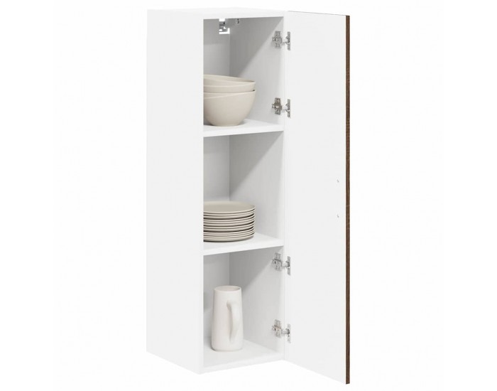 Sonata H Горен кухненски шкаф Кафяв дъб 30 x 31 x 100 см Инженерно дърво