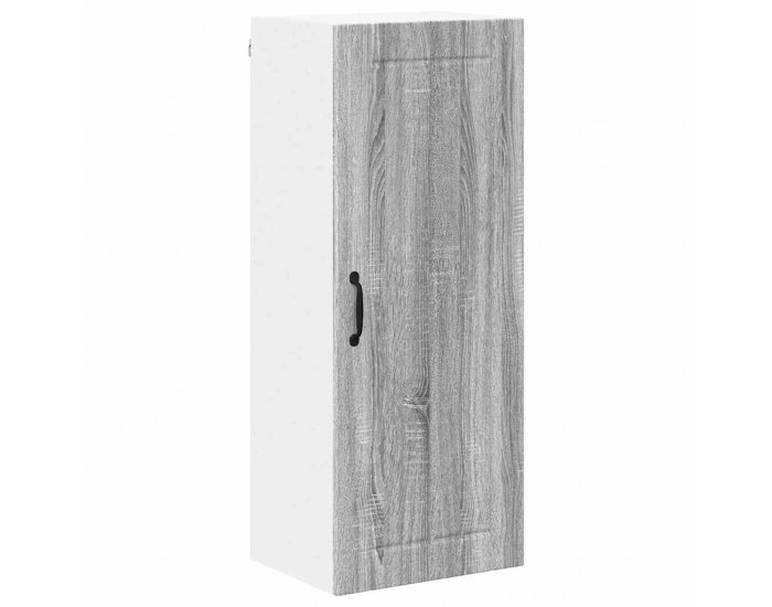 Sonata H Горен кухненски шкаф с рафт Сив Сонома 40 x 31 x 100 см