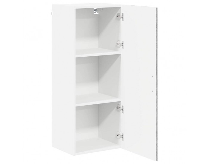 Sonata H Горен кухненски шкаф с рафт Сив Сонома 40 x 31 x 100 см