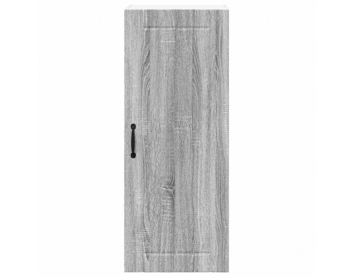 Sonata H Горен кухненски шкаф с рафт Сив Сонома 40 x 31 x 100 см