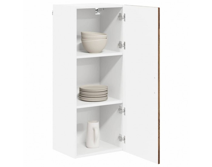 Sonata H Горен кухненски шкаф с рафт Старо дърво 40 x 31 x 100 см