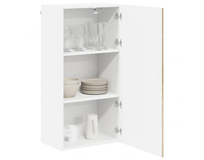 Sonata H Горен кухненски шкаф с рафт Сонома дъб 50 x 31 x 100 см