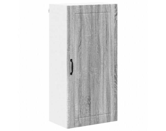 Sonata H Горен кухненски шкаф с рафт Сив Сонома 50 x 31 x 100 см