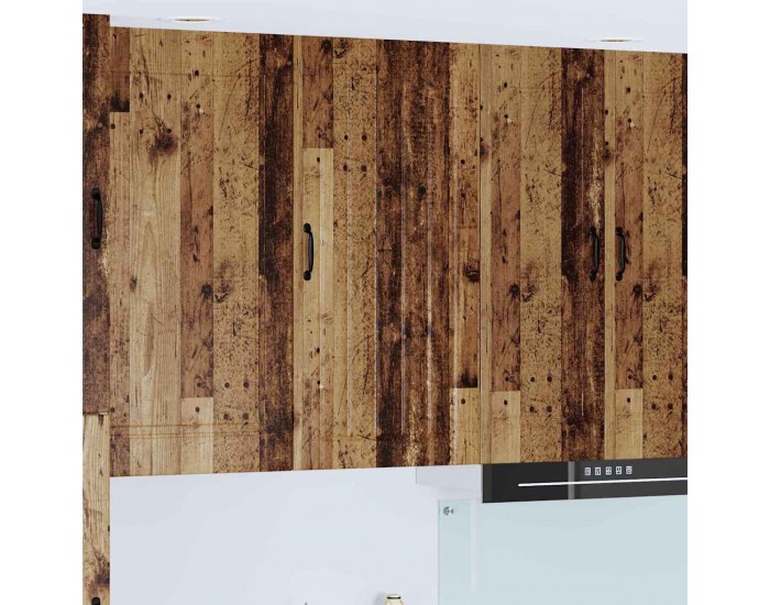 Sonata H Горен кухненски шкаф с рафт Старо дърво 50 x 31 x 100 см