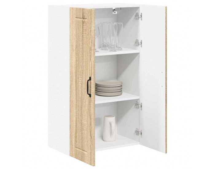 Sonata H Горен кухненски шкаф с рафт Сонома дъб 60 x 31 x 100 см