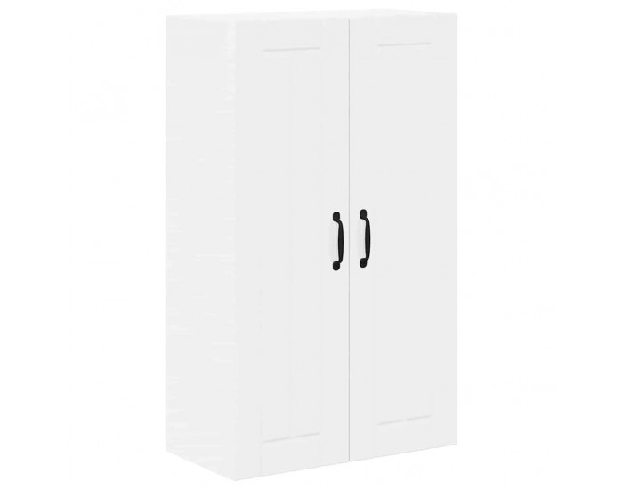 Sonata H Горен кухненски шкаф с рафт Лъскаво бяло 60 x 31 x 100 см