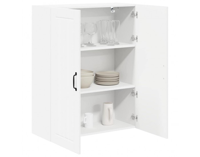 Sonata H Горен кухненски шкаф Бяло 80 x 31 x 100 см Инженерно дърво