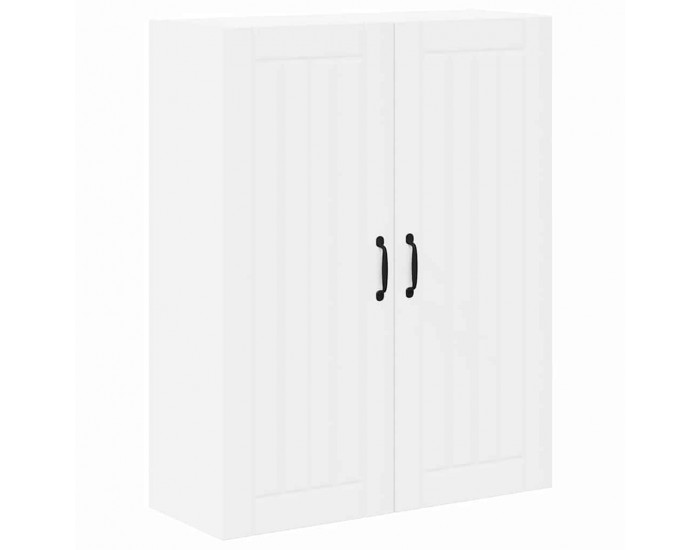 Sonata H Горен кухненски шкаф Бяло 80 x 31 x 100 см Инженерно дърво