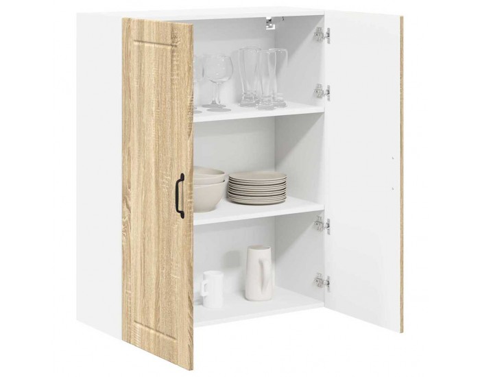 Sonata H Горен кухненски шкаф с рафт Сонома дъб 80 x 31 x 100 см