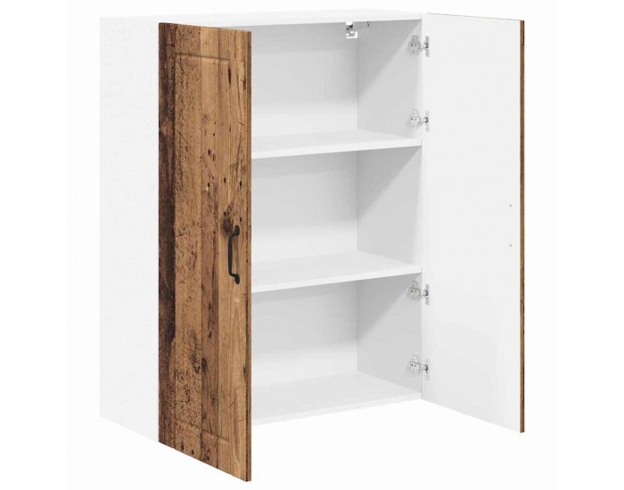 Sonata H Горен кухненски шкаф с рафт Старо дърво 80 x 31 x 100 см