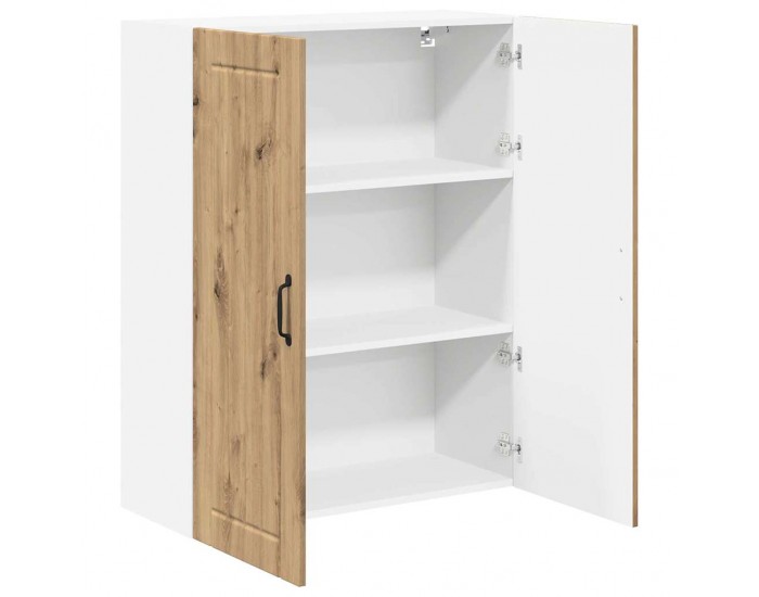 Sonata H Горен кухненски шкаф Дъб 80 x 31 x 100 см Инженерно дърво