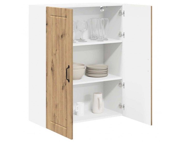 Sonata H Горен кухненски шкаф Дъб 80 x 31 x 100 см Инженерно дърво