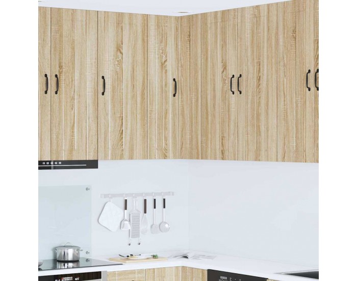 Sonata H Горен кухненски шкаф с рафт Сонома дъб 57 x 57 x 100 см