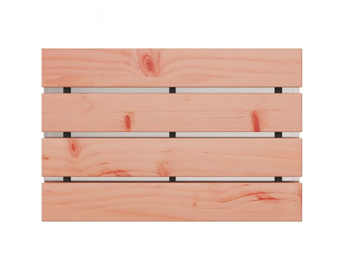 Sonata H Градинска пейка Сребрист 60 x 40 x 43 см Неръждаема стомана