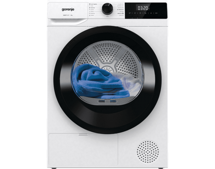 Сушилня Gorenje DHNE82 , 8 kg, D , Бял