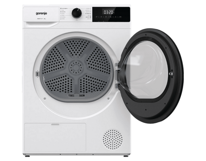 Сушилня Gorenje DHNE82 , 8 kg, D , Бял