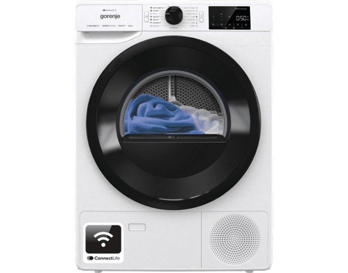 Сушилня Gorenje DPNE82/GNLWIFI , 8 kg, D , Бял