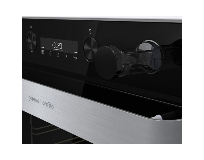 Фурна за вграждане Gorenje BSA6737ORAB , 77 , Push бутони , А , Водно почистване