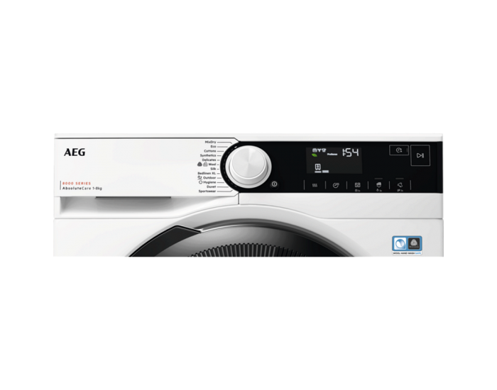 Сушилня AEG TR8384E , 8 kg, C , Бял