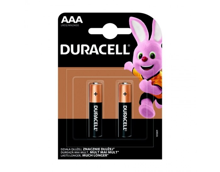 Батерия Duracell NEW BASIC AAA MN2400 B2