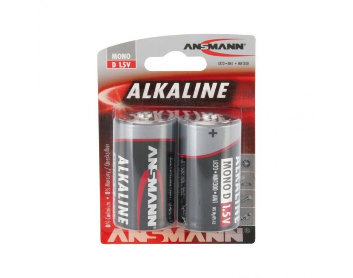 Батерия Ansmann LR20 RED 2B 5015162/1514-0000