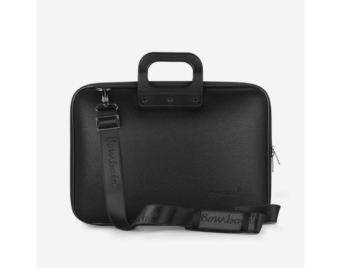 Чанта за лаптоп Bombata Mediobombata AllBlack 13 - 14" E00824
