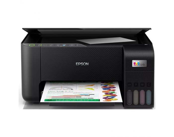Принтер със скенер Epson ECOTANK L3270 MFP C11CJ67434 , Мастиленоструйно мултифункционално устройство