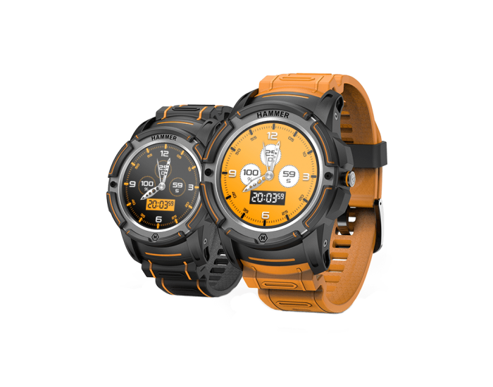 Смарт часовник myPhone HAMMER BLACK , 1.30