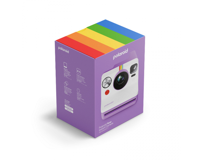Фотоапарат за моментни снимки Polaroid NOW Gen 3 Purple 009159