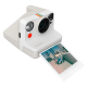 Фотоапарат за моментни снимки Polaroid NOW Gen 3 Pebble White 009155