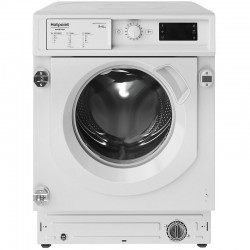 Вградена пералня със сушилня Hotpoint-Ariston BI WDHG 861485 EU , 1400 об./мин., 6 kg, 8.00 kg, B , D , Бял - Перални