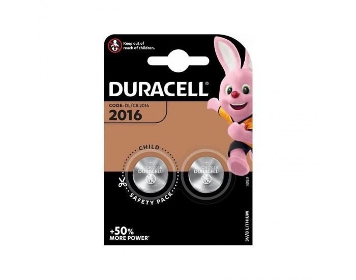 Батерия Duracell CR2016 B2 100/22/7