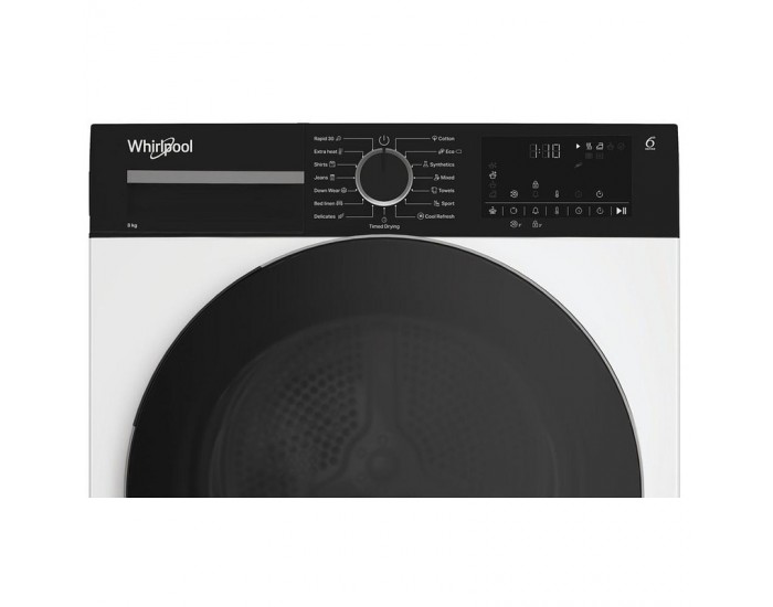 Сушилня Whirlpool WPS D8 WBS EE , 8 kg, D , Бял