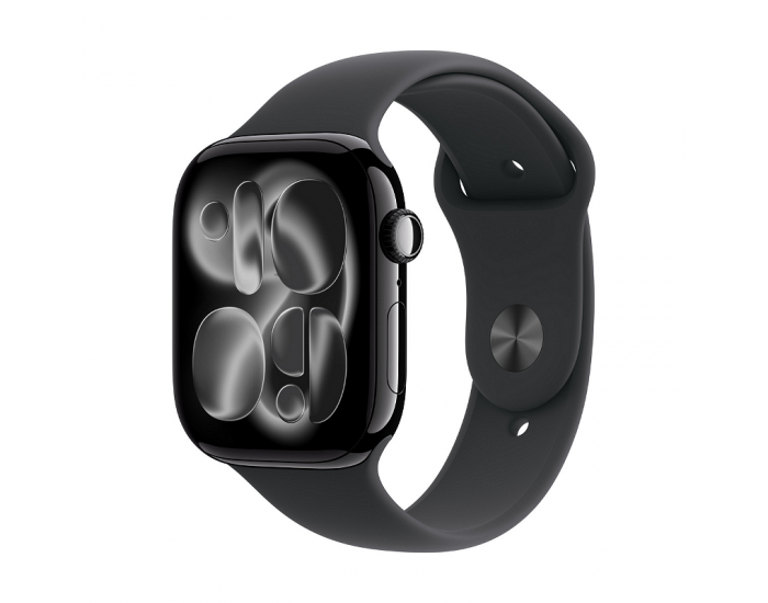 Смарт часовник Apple Watch 11 Cell 46mm Jet Black/Black Band S/M mfc24