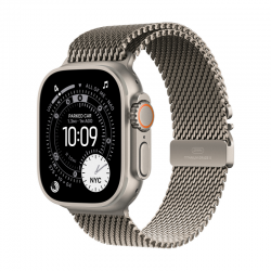 Смарт часовник Apple Watch Ultra 3 49mm Natural/Milanese L mf0e4 , 1.98 - Смарт Продукти, Смарт часовници