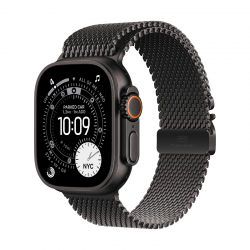 Смарт часовник Apple Watch Ultra 3 49mm Black/Milanese M mf1q4 , 1.98 - Смарт Продукти, Смарт часовници