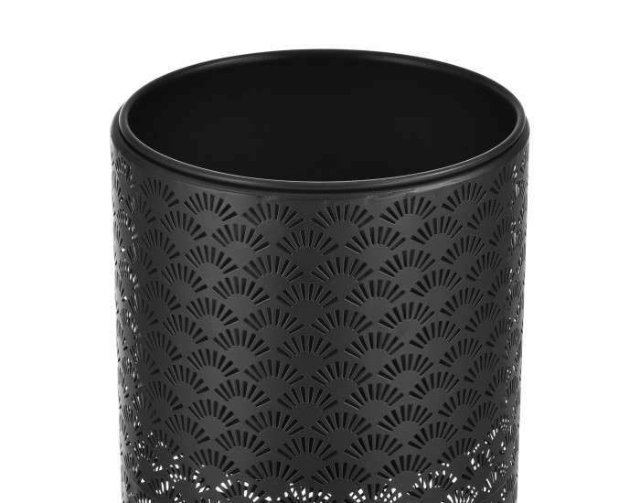 Поставка за цветя Virton, комплект 2 бр., черна