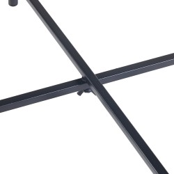 Странична масичка Saalen метална черна [] - Холни маси