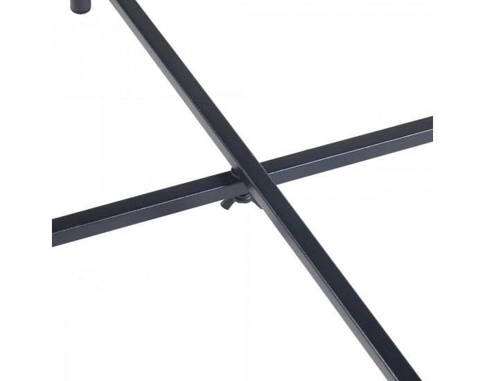 Странична масичка Saalen метална черна []